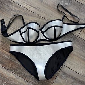 Metallic Swim Suit Bikini